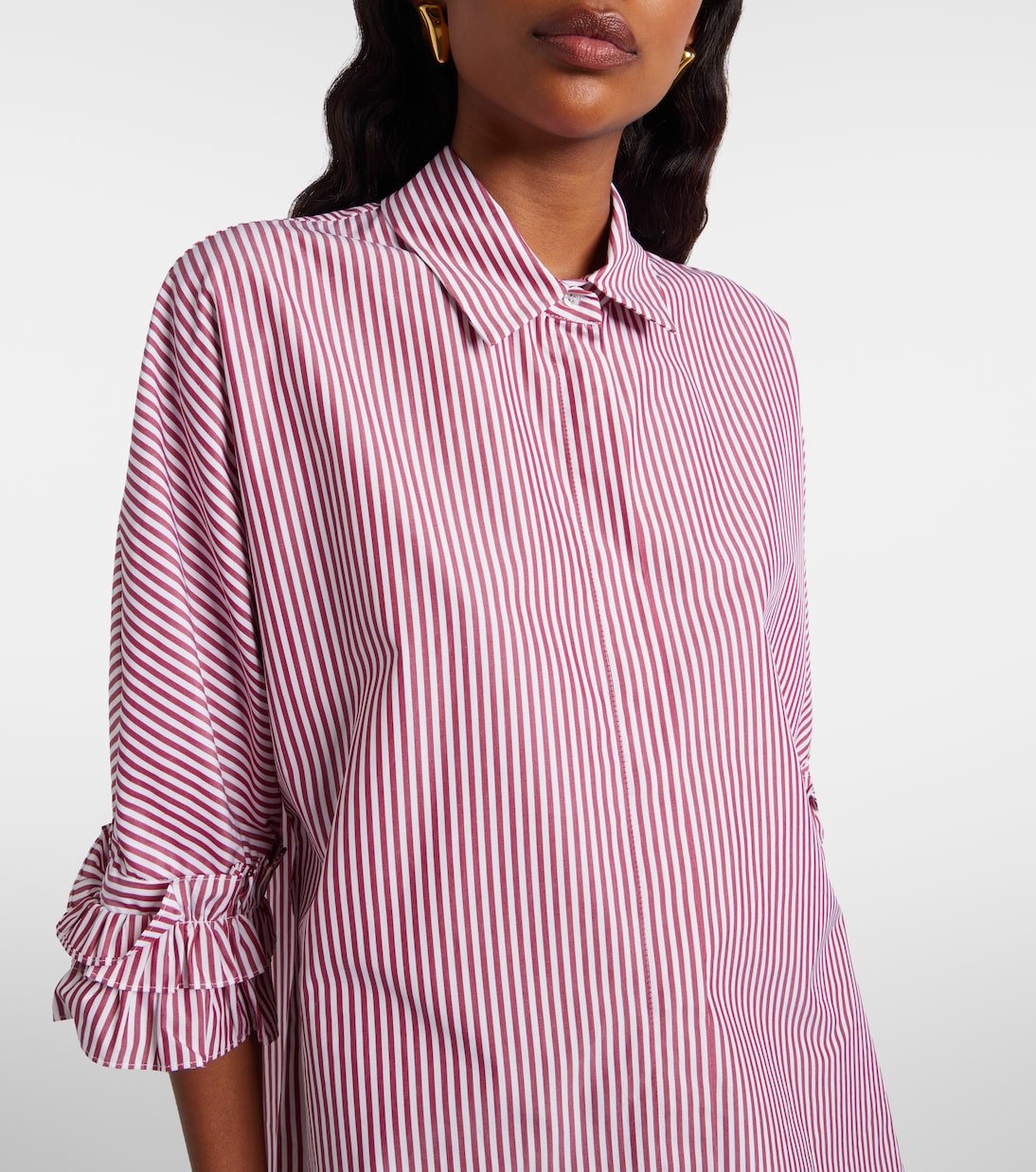 Striped cotton poplin shirt | 'S Max Mara
