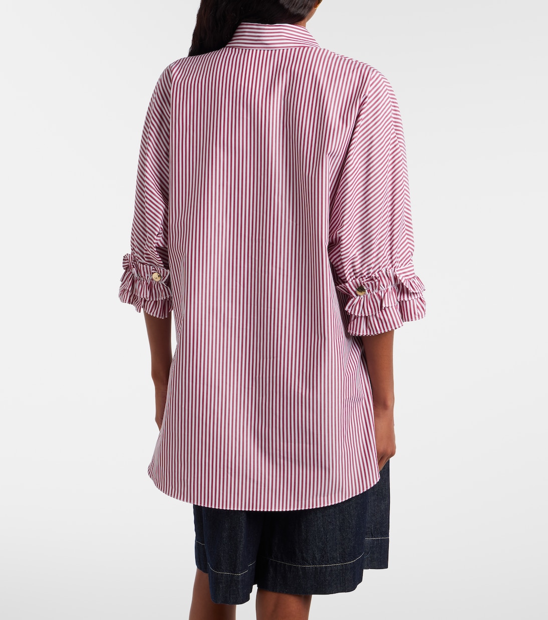 Striped cotton poplin shirt | 'S Max Mara