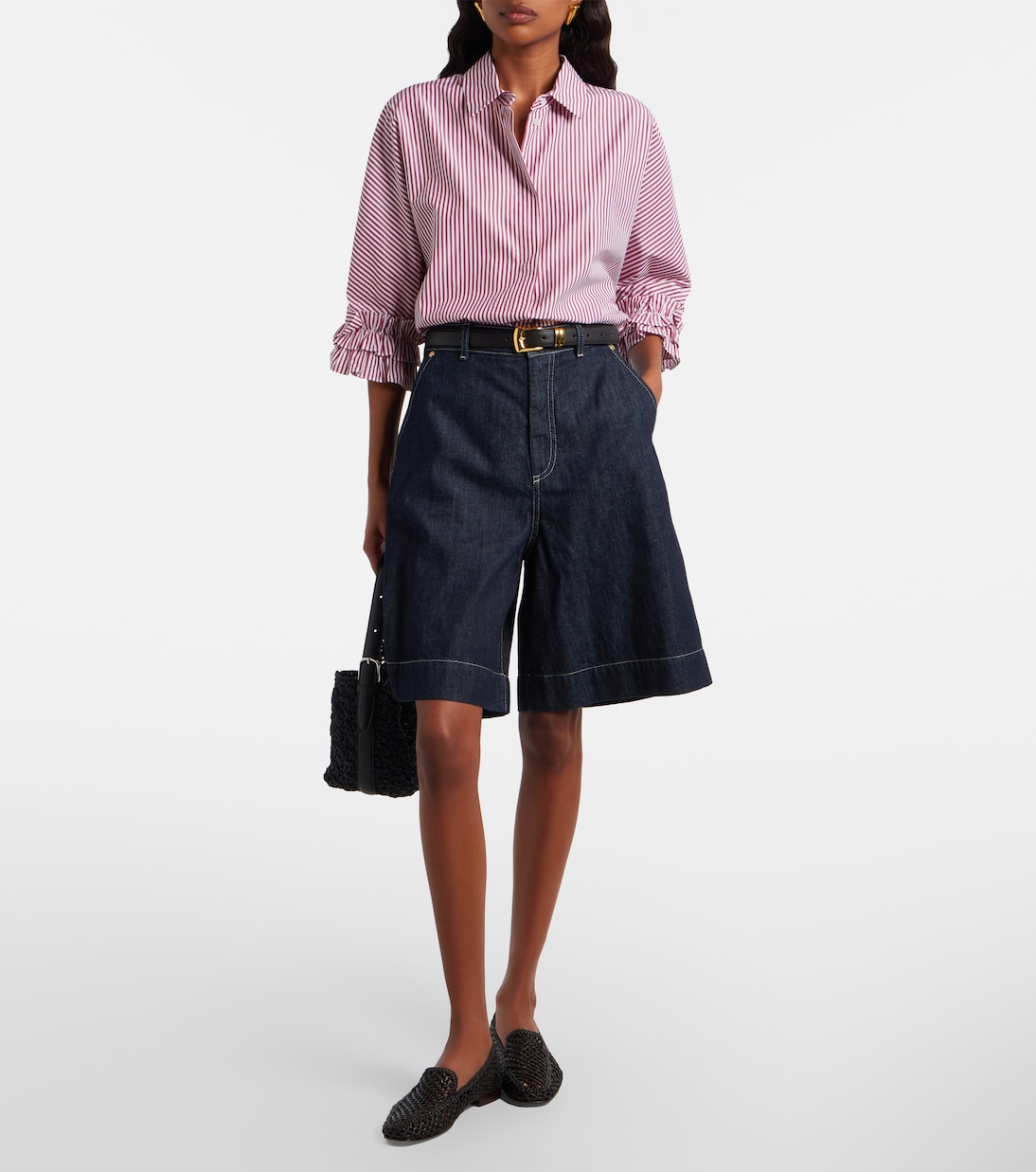 Striped cotton poplin shirt | 'S Max Mara