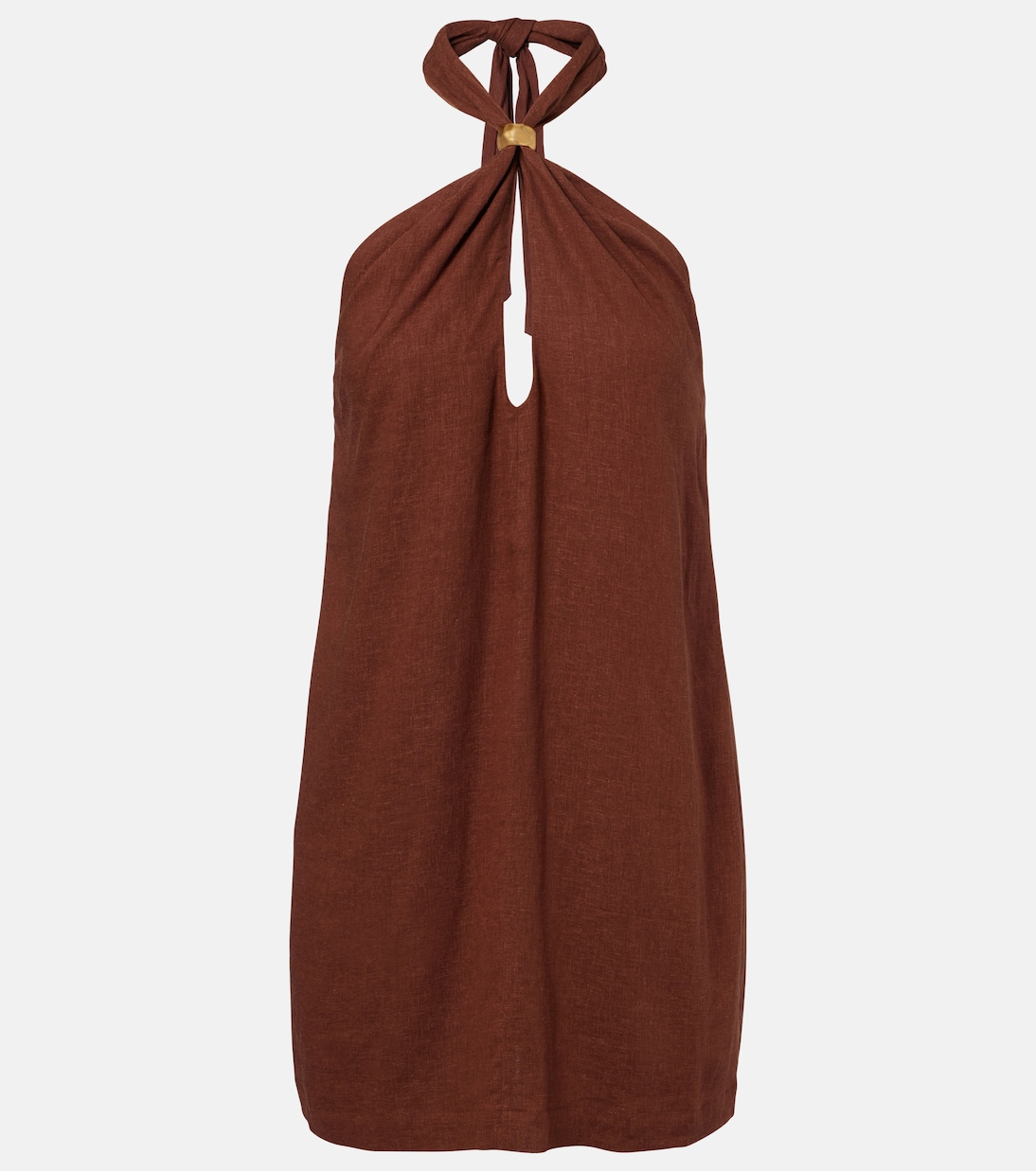 Astera embellished halterneck minidress | ViX Paula Hermanny