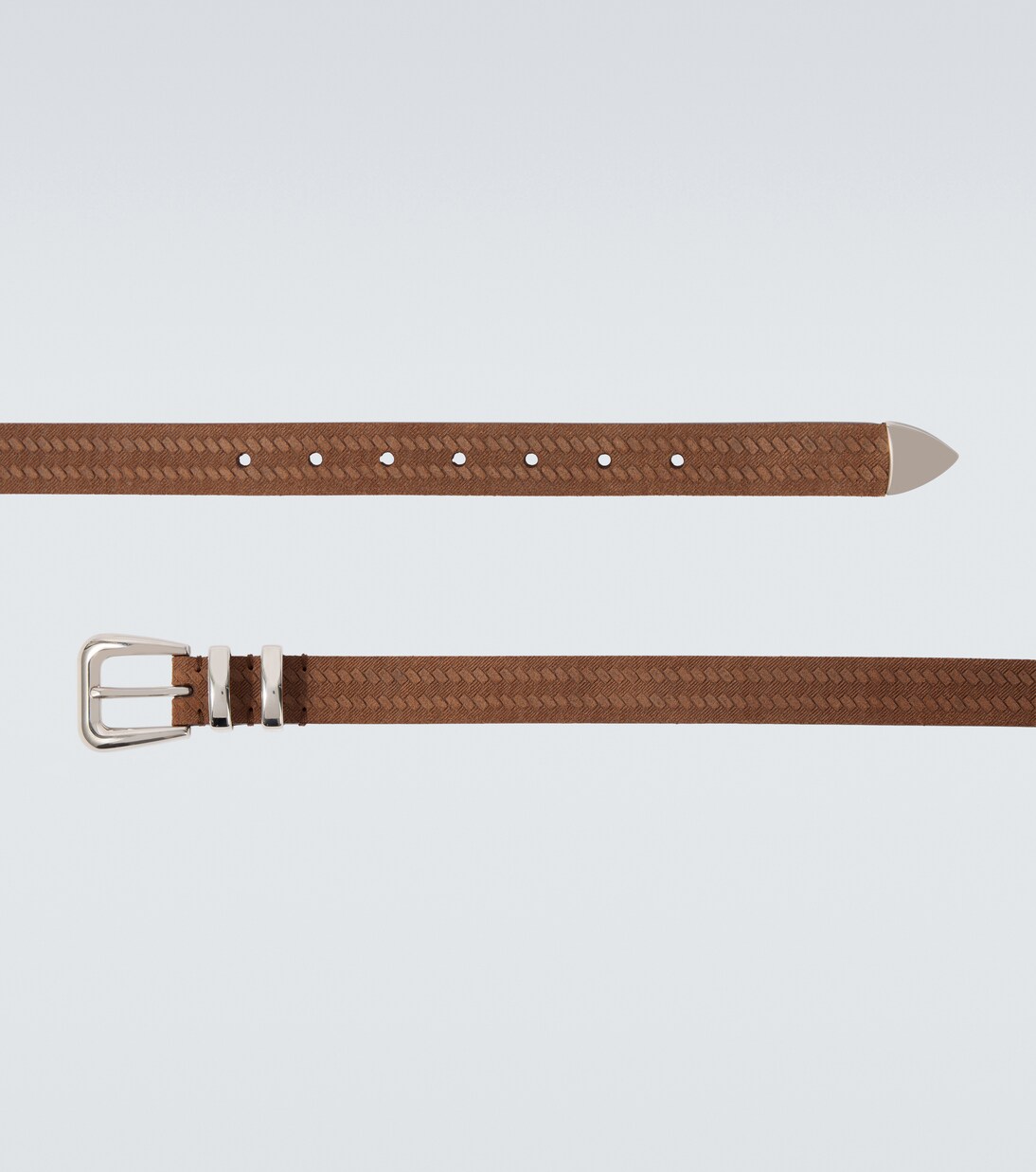 Ceinture en cuir embossé | Brunello Cucinelli