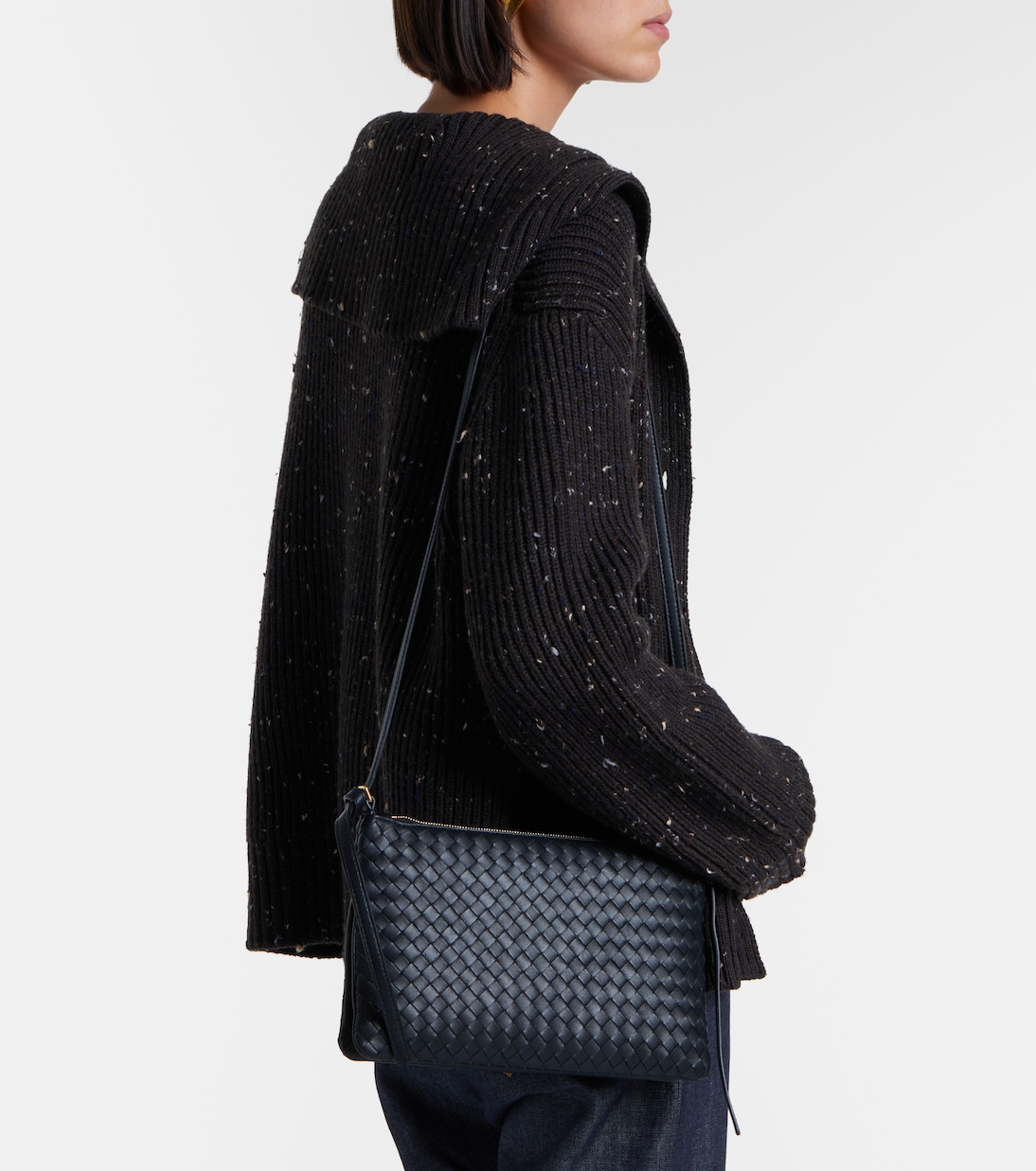 Gemellini Medium Intrecciato crossbody bag | Bottega Veneta