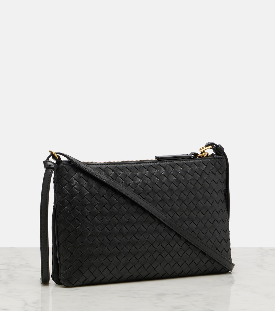 Gemellini Medium Intrecciato crossbody bag | Bottega Veneta