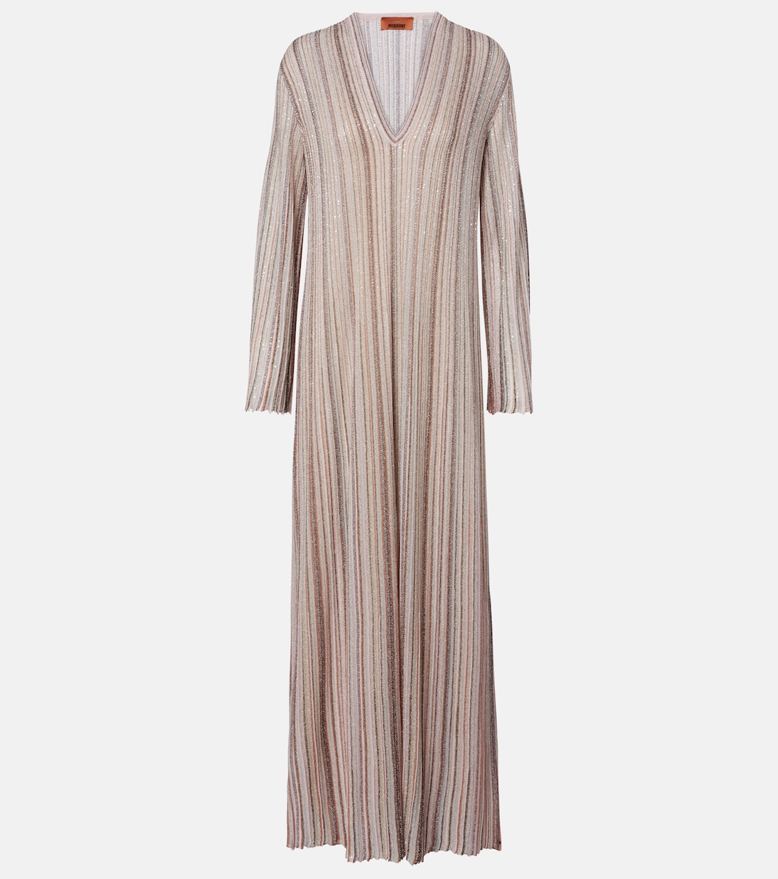 Striped lamé gown | Missoni