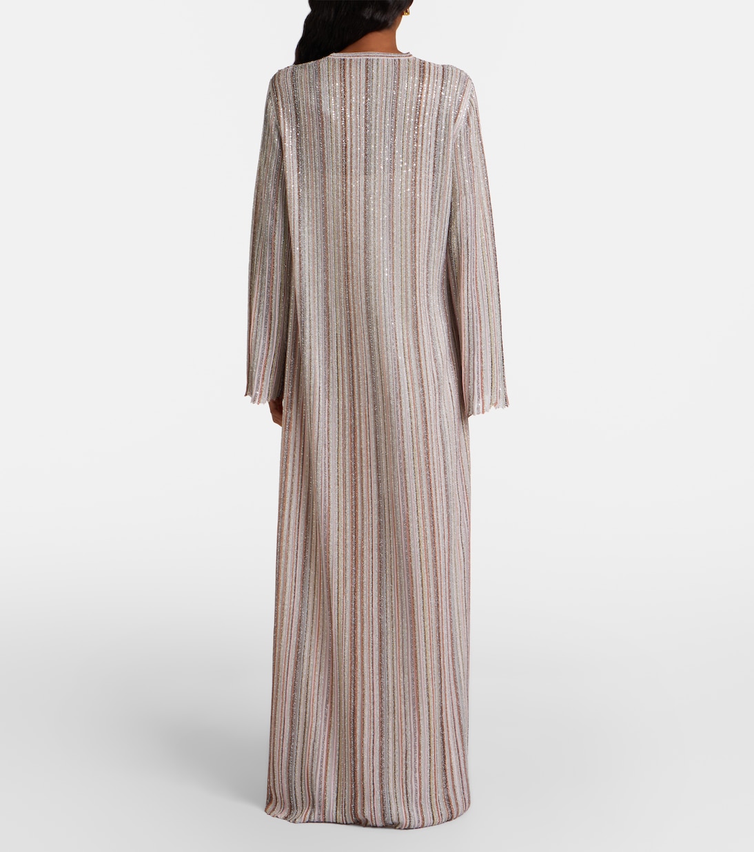 Striped lamé gown | Missoni
