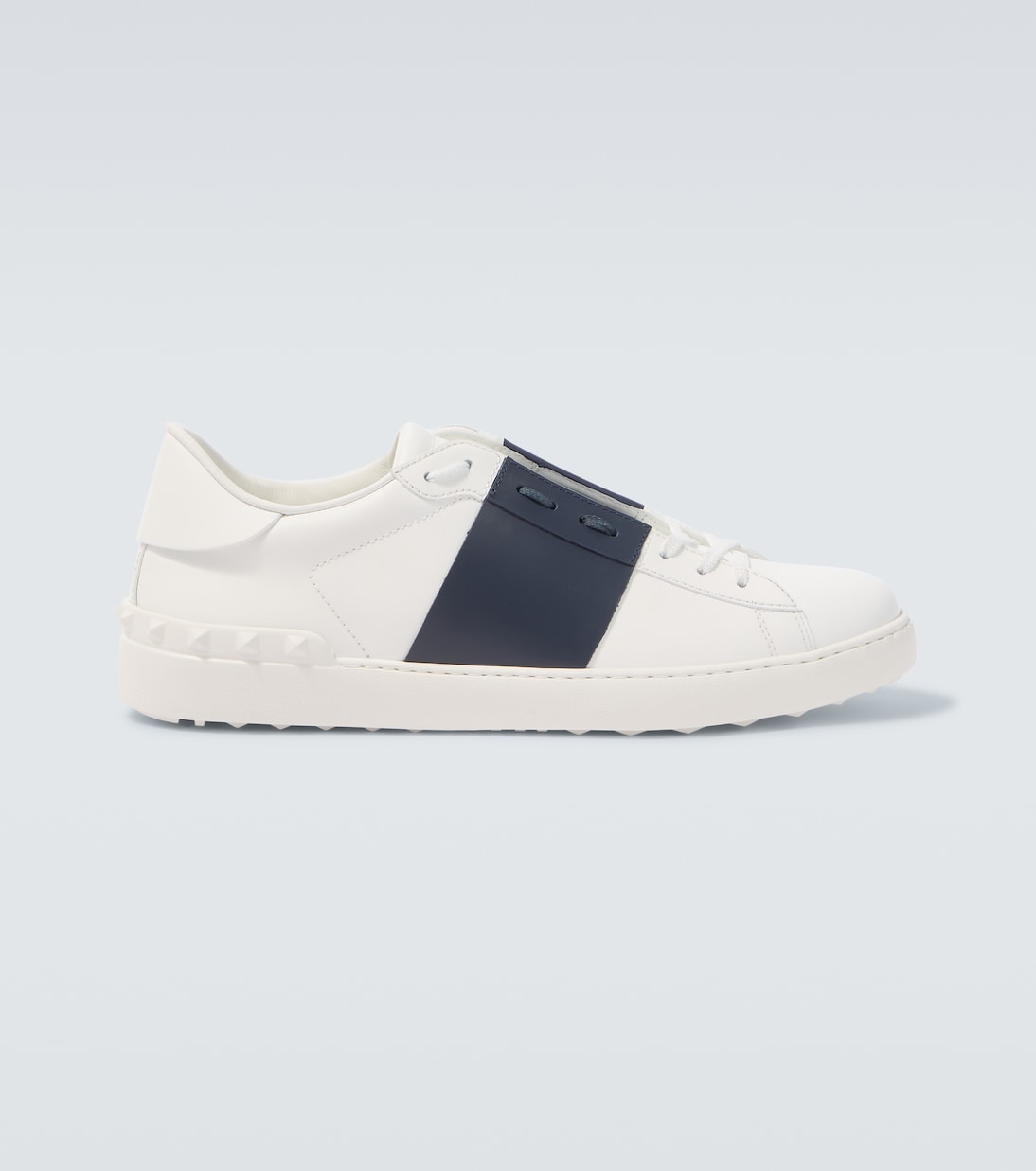 Open leather sneakers | Valentino Garavani