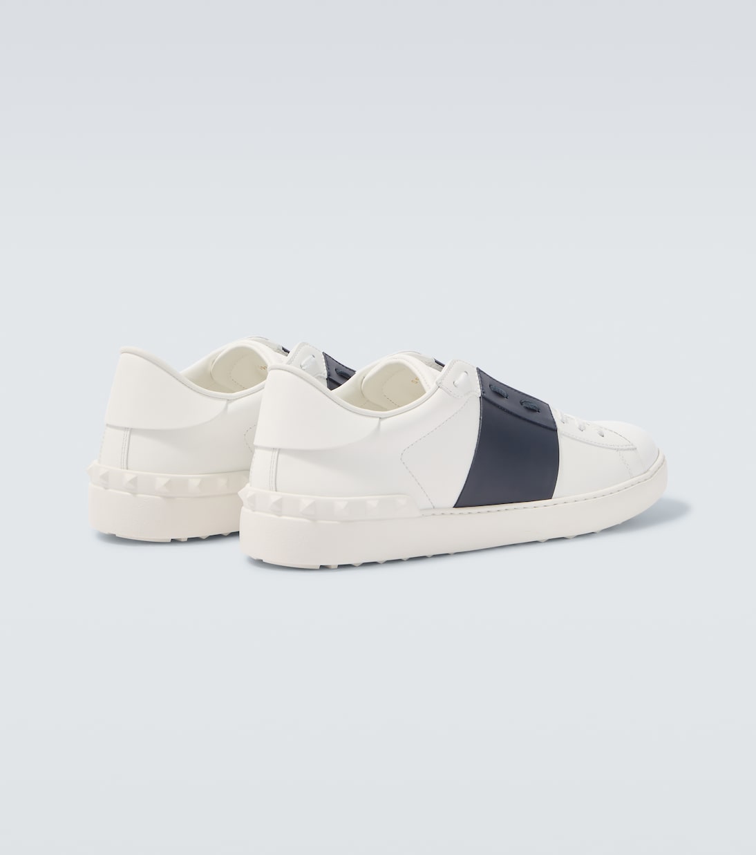 Open leather sneakers | Valentino Garavani