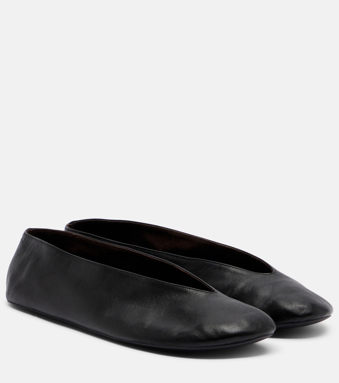 Fay leather ballet flats | The Row
