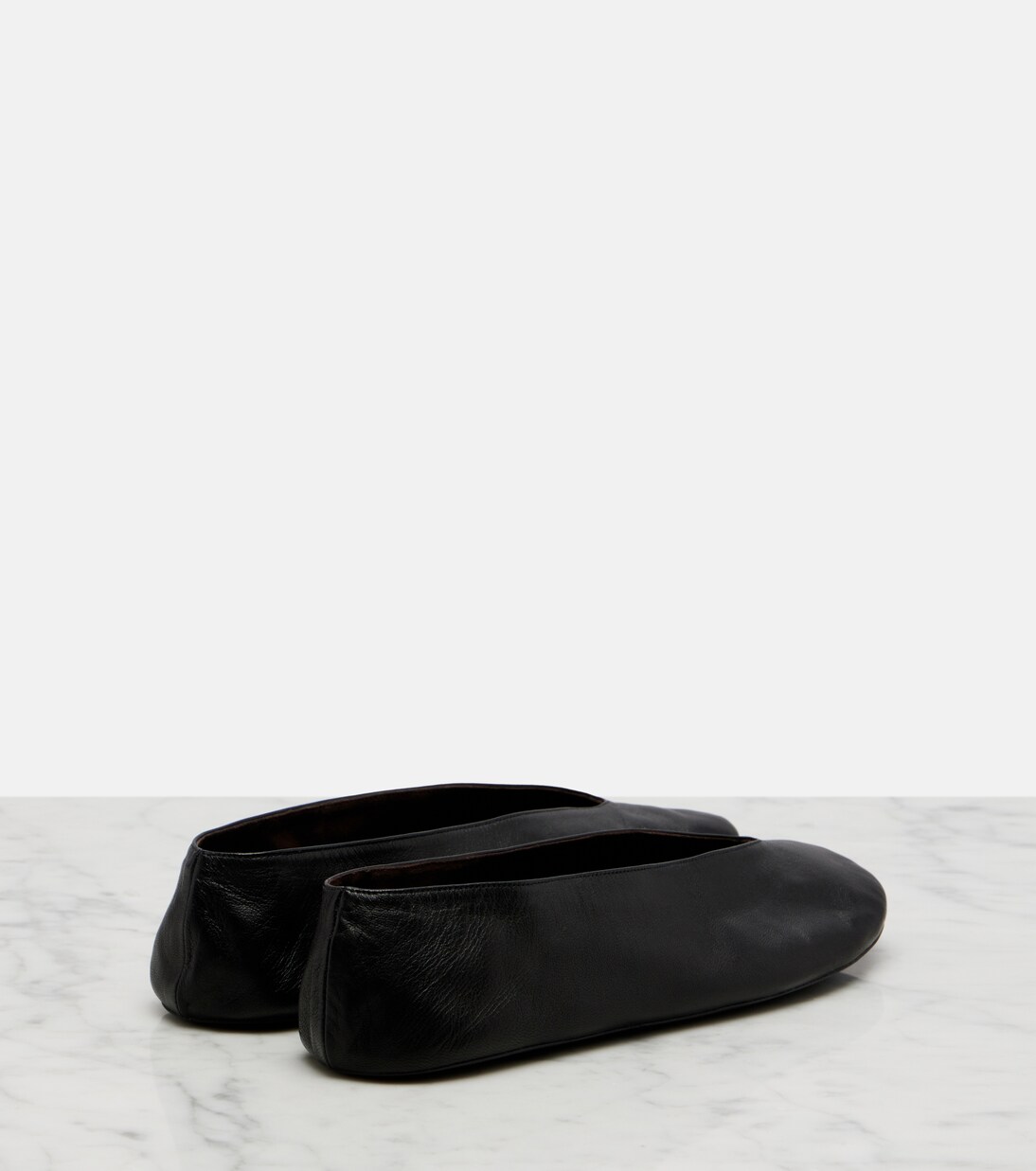 Fay leather ballet flats | The Row