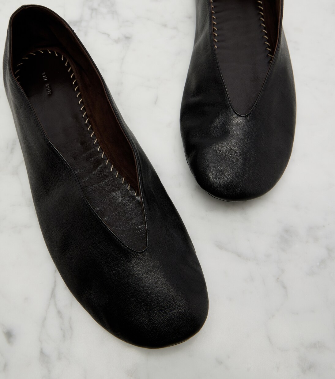 Fay leather ballet flats | The Row