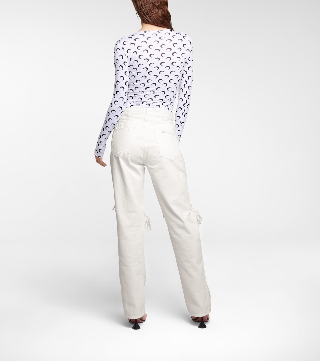 High-Rise Jeans Le Hollywood | Frame