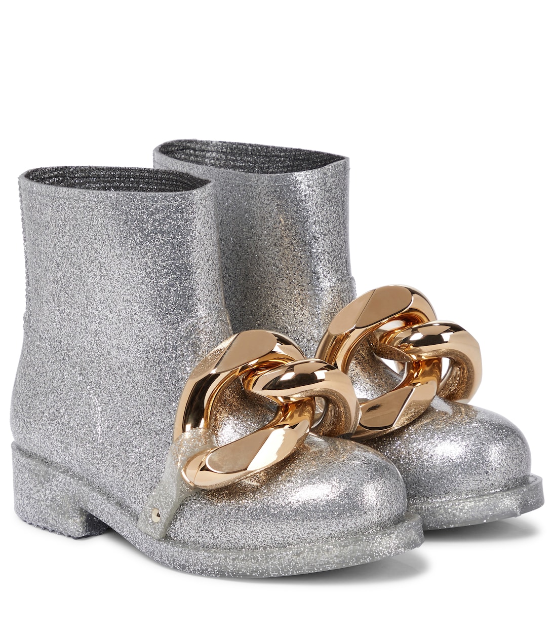 Chain glitter ankle boots | JW Anderson