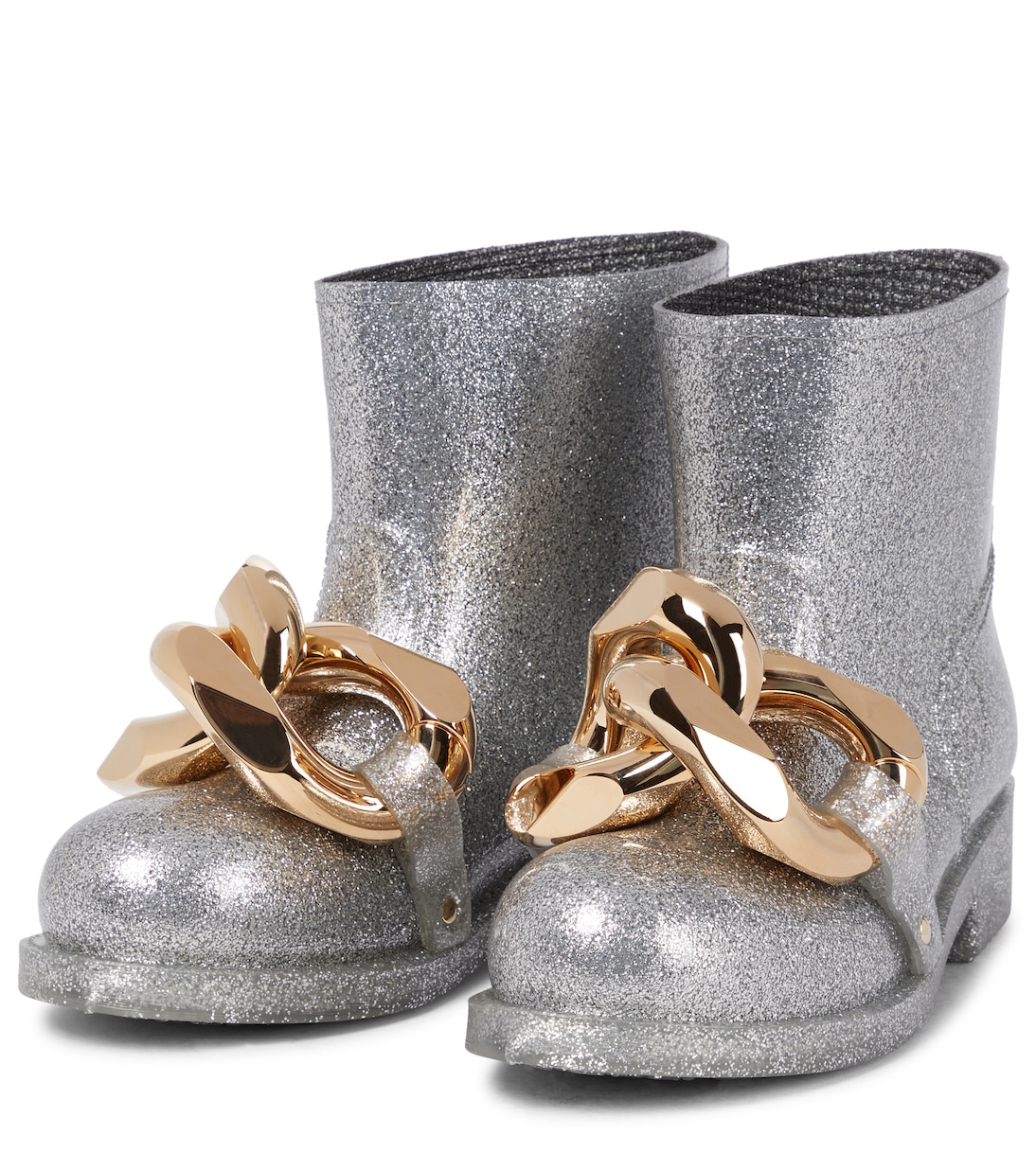 Chain glitter ankle boots | JW Anderson