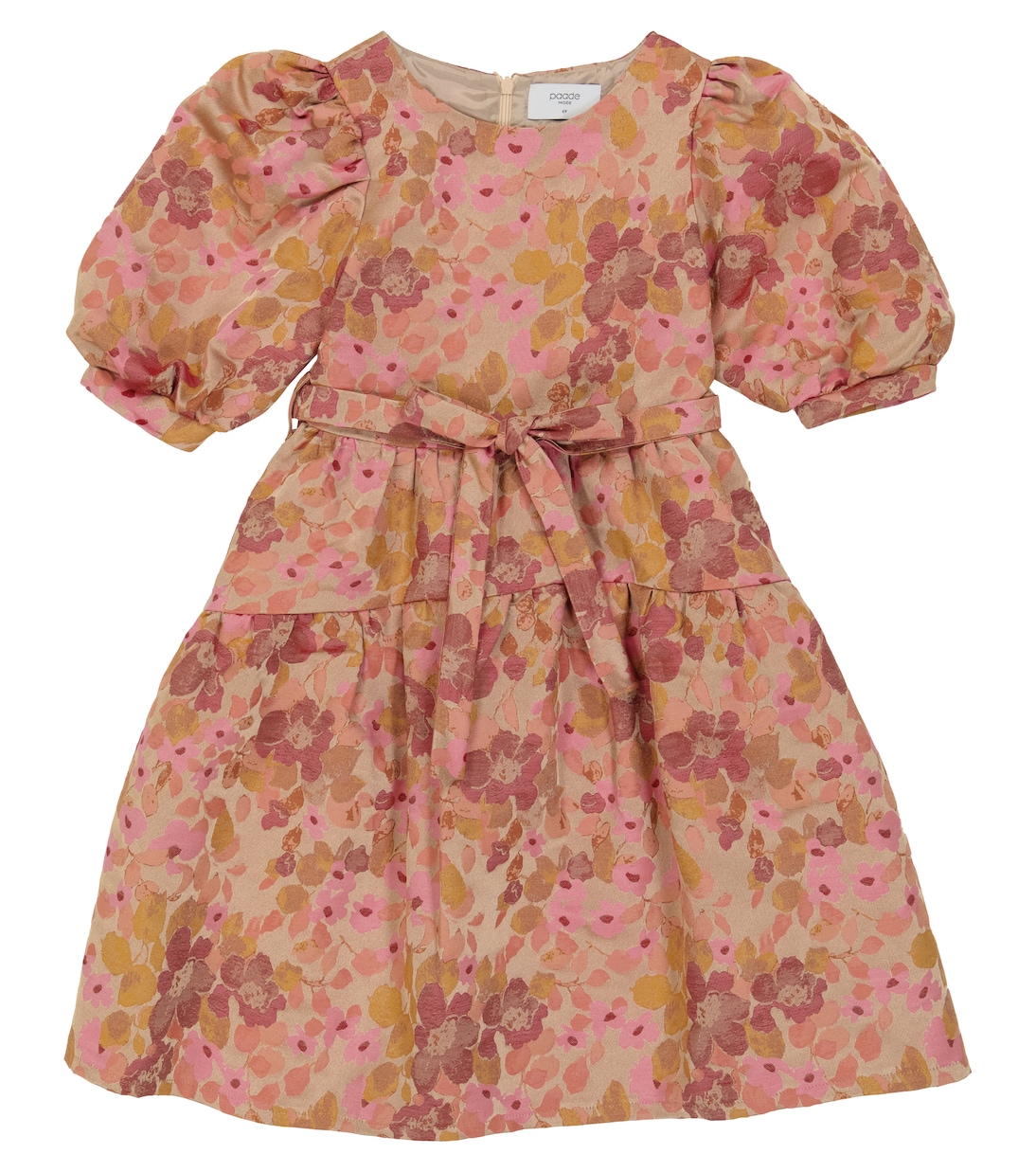 Robe en coton mélangé à fleurs | Paade Mode