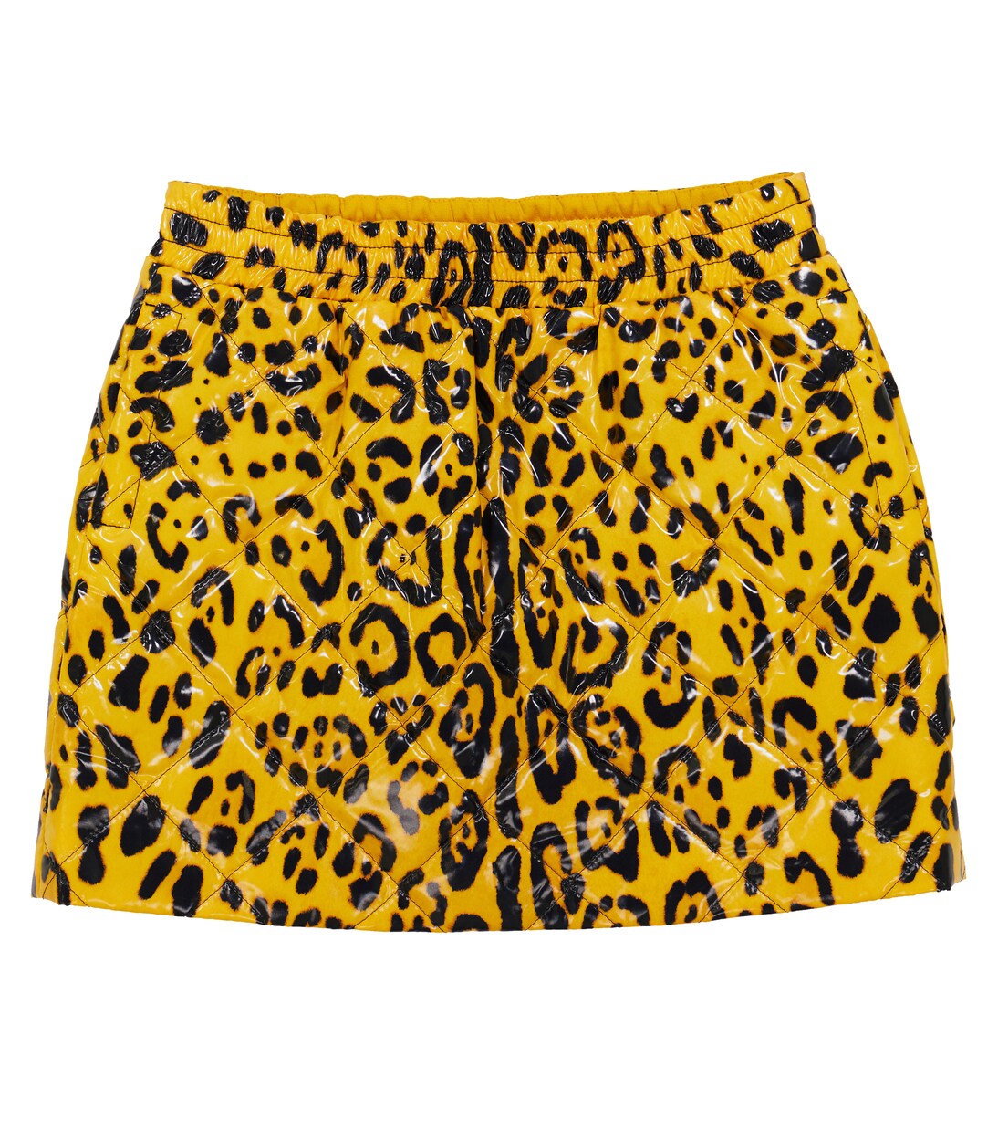 Leopard-print miniskirt | Dolce&Gabbana Kids