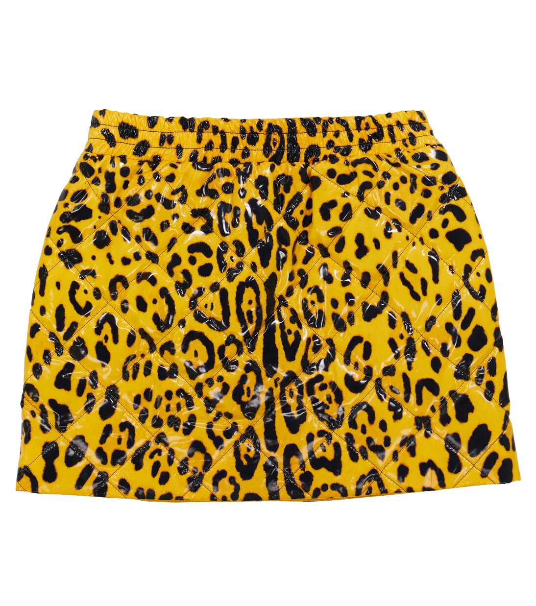 Leopard-print miniskirt | Dolce&Gabbana Kids