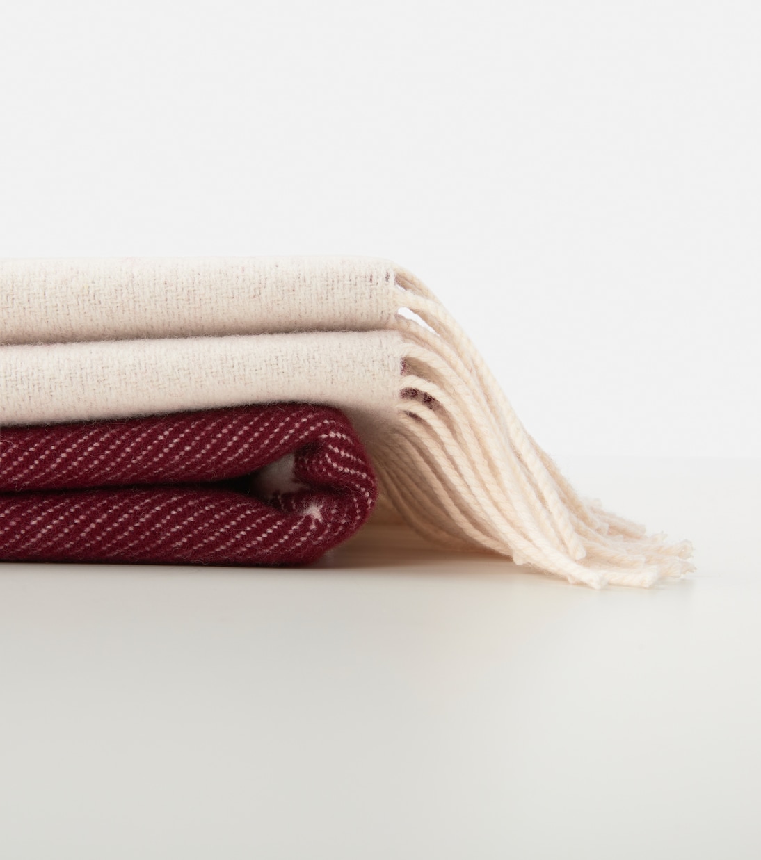 Floral jacquard wool-blend blanket | Erdem