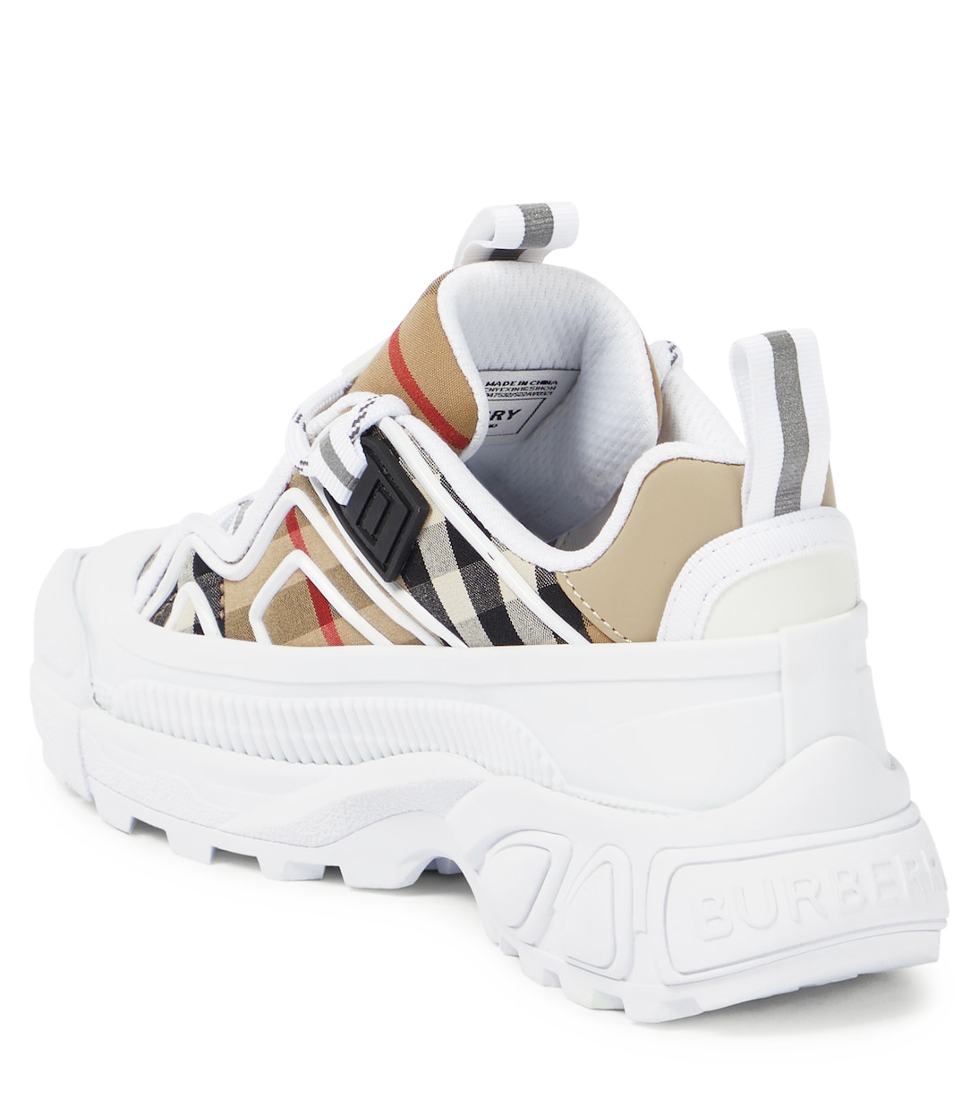 Vintage Check canvas sneakers | Burberry Kids