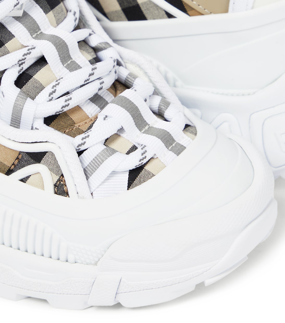 Vintage Check canvas sneakers | Burberry Kids