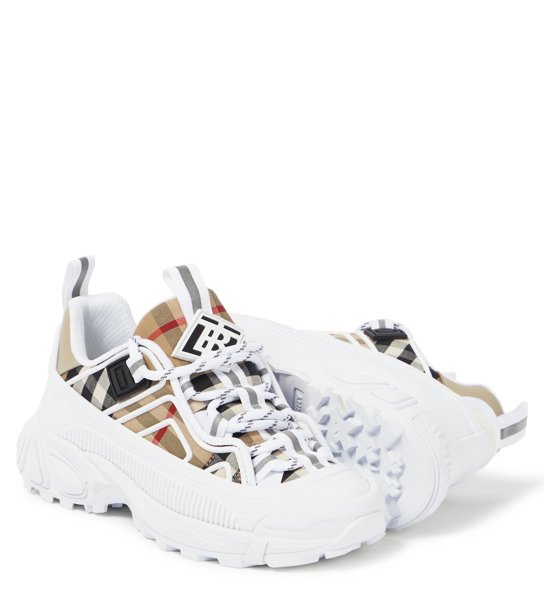 Vintage Check canvas sneakers | Burberry Kids