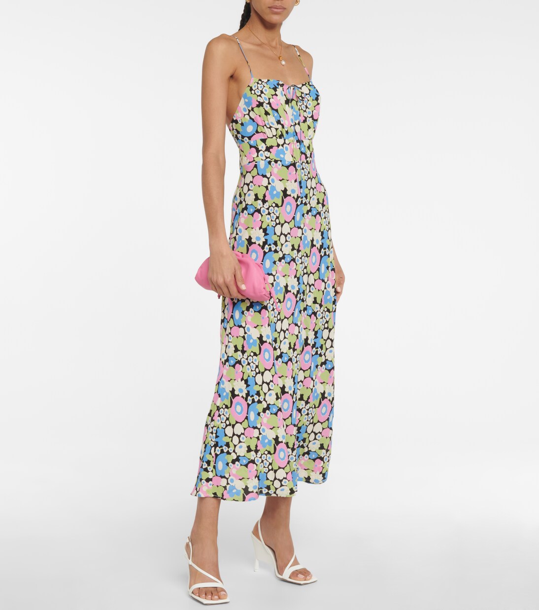 Robe midi Maeve à fleurs | Rixo