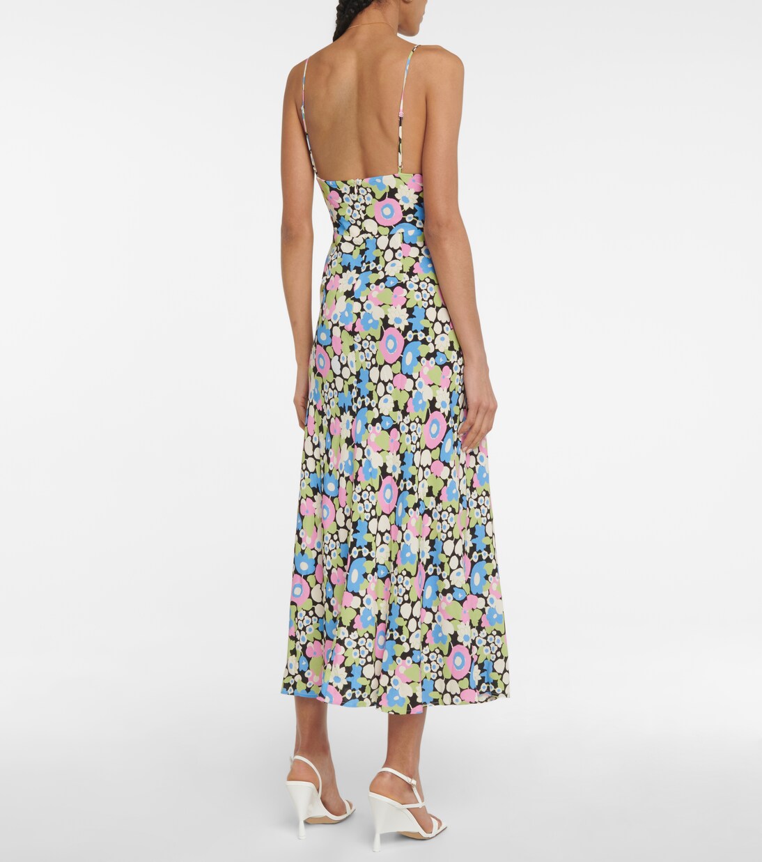 Robe midi Maeve à fleurs | Rixo