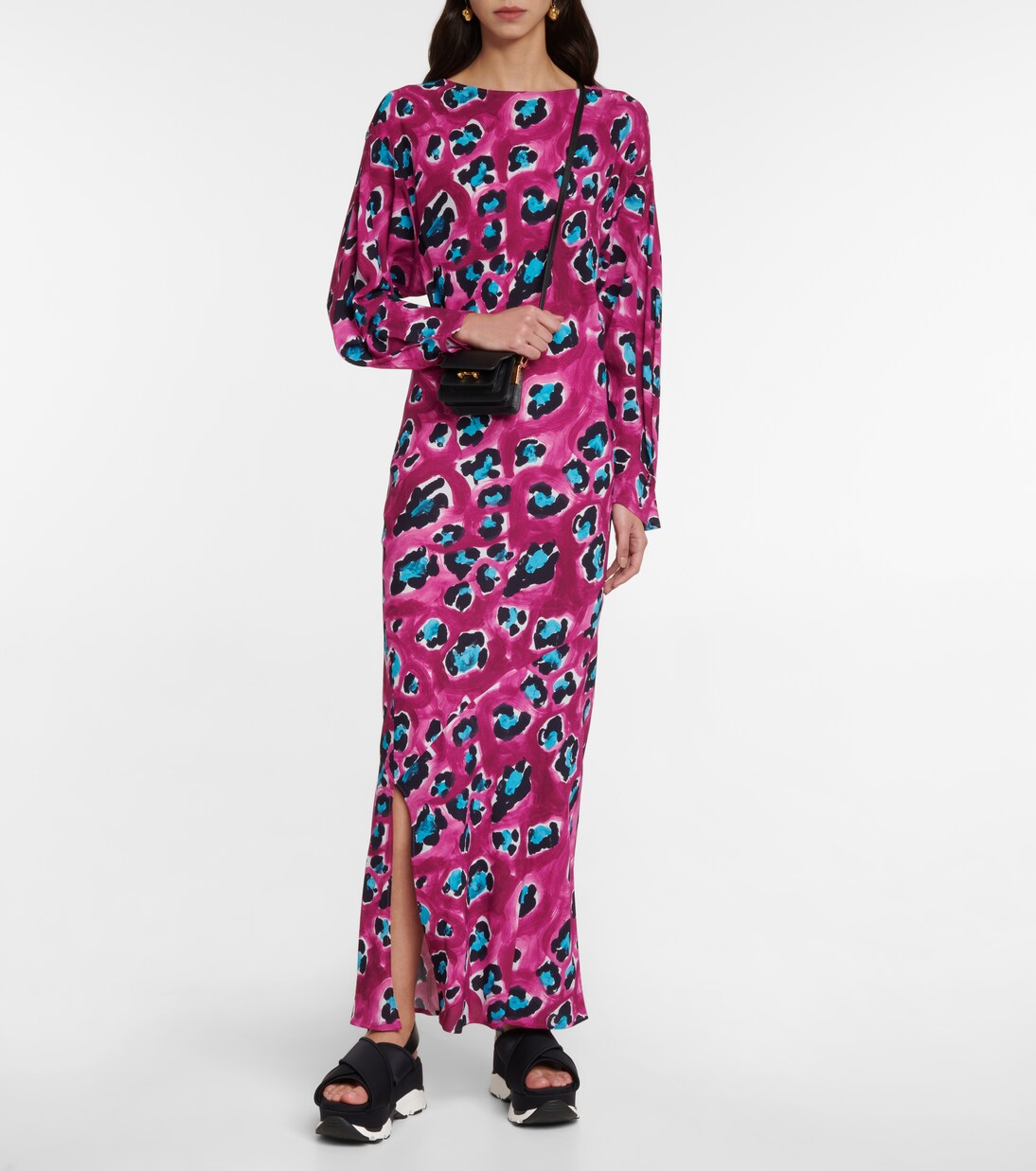 프린트 맥시 드레스 | Marni