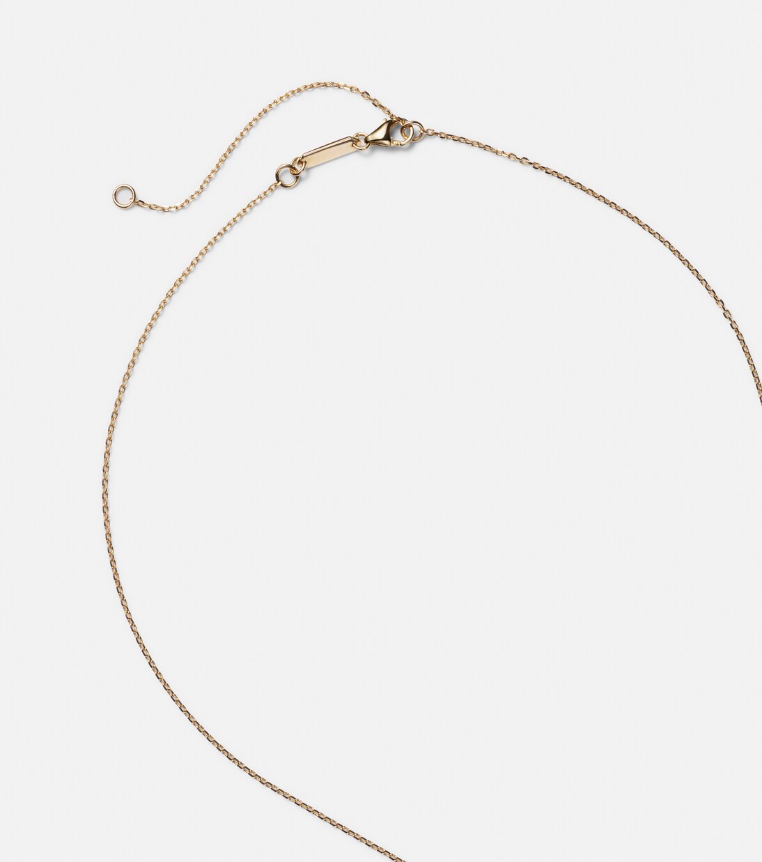 18kt gold necklace with emeralds | Suzanne Kalan