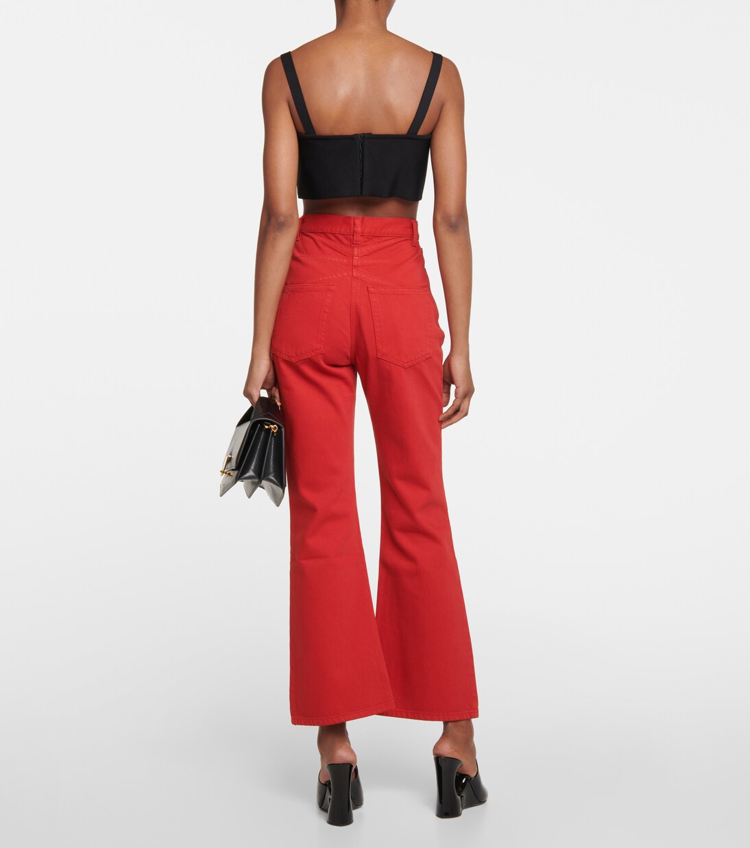 High-rise bootcut jeans | Alaïa