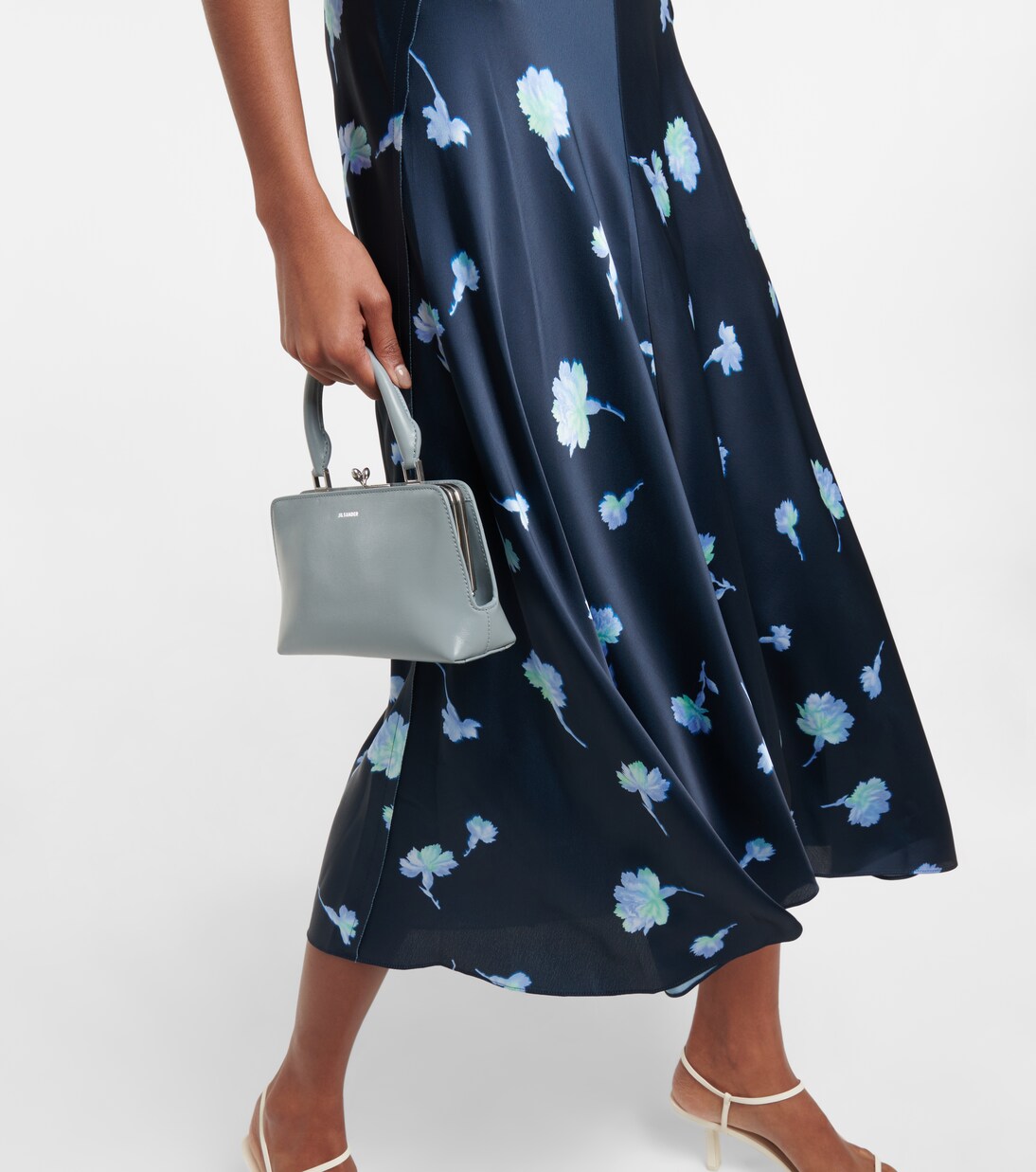 Robe midi à fleurs | Vince