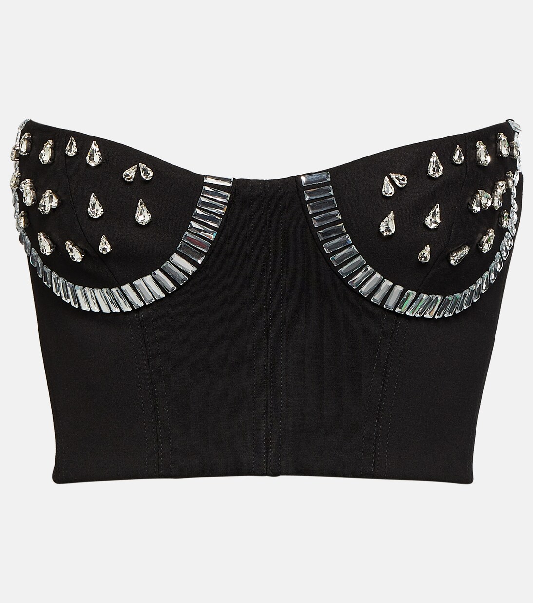 Verziertes Cropped-Top | Area