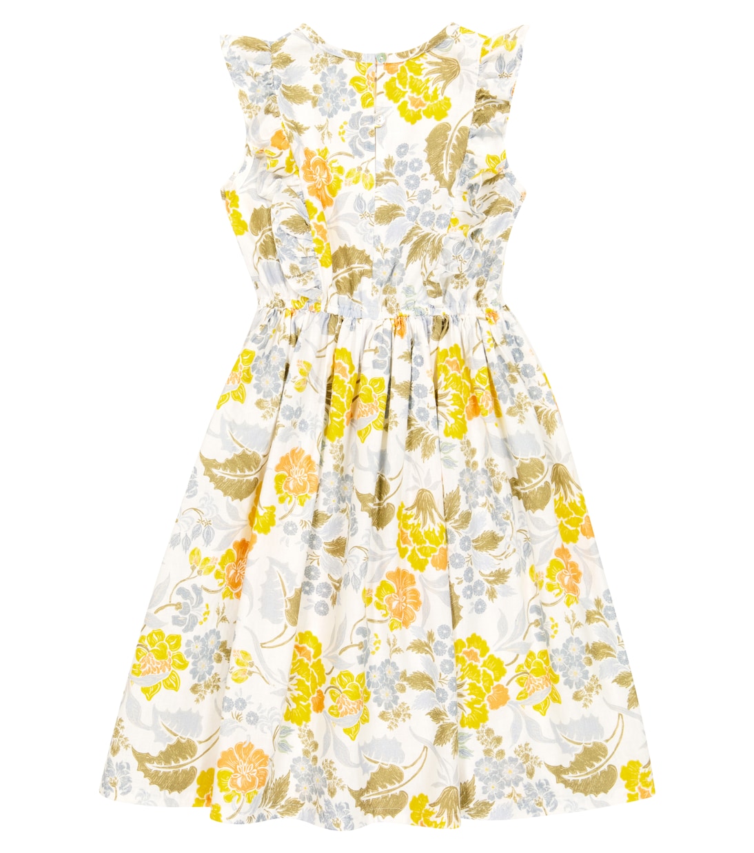 Gianni floral linen and cotton dress | The New Society