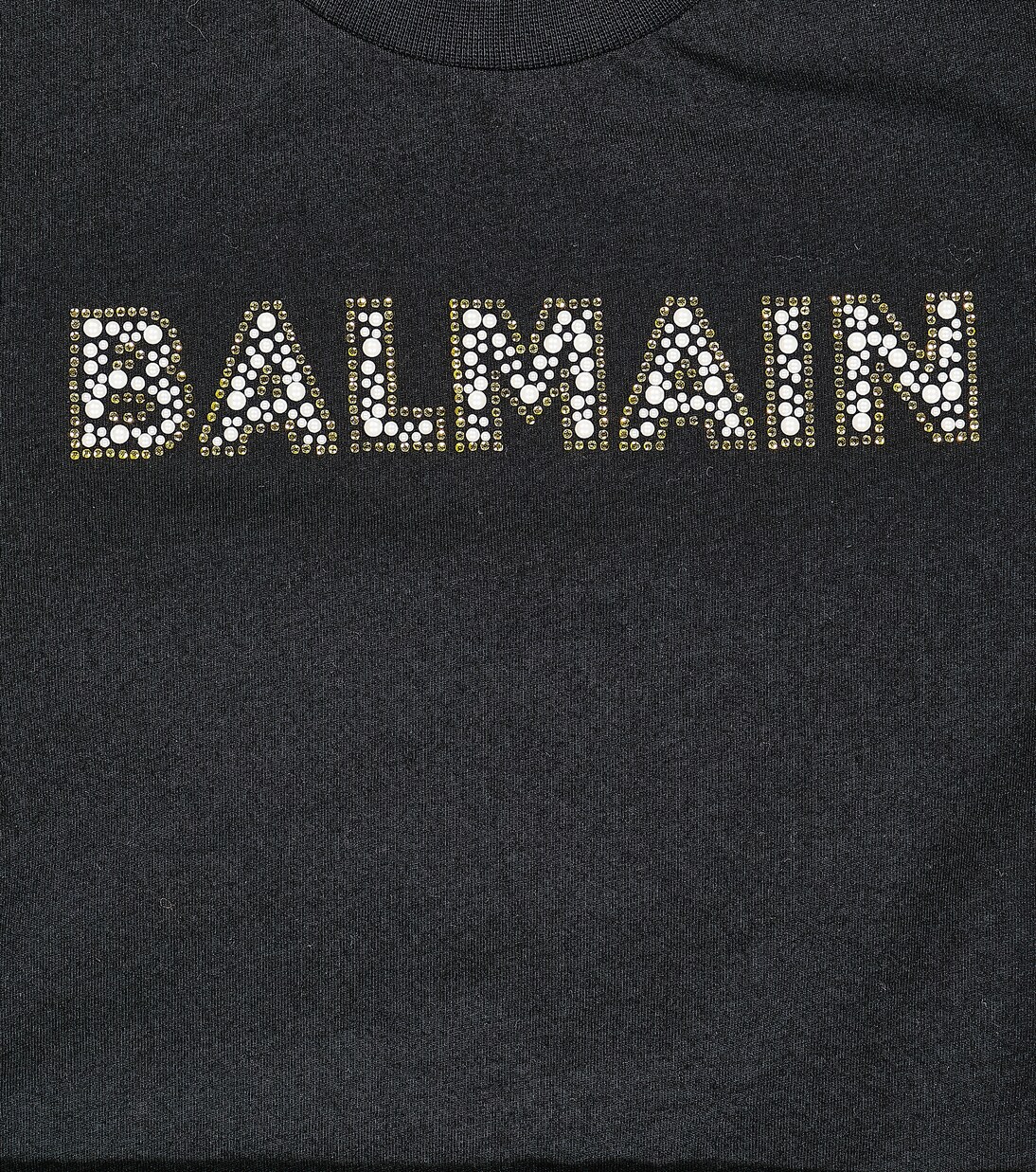 Logo cotton jersey dress | Balmain Kids