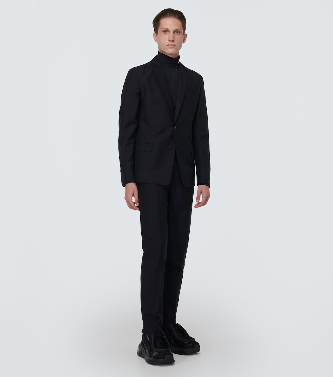 Sneakers Systeme aus Leder | Prada