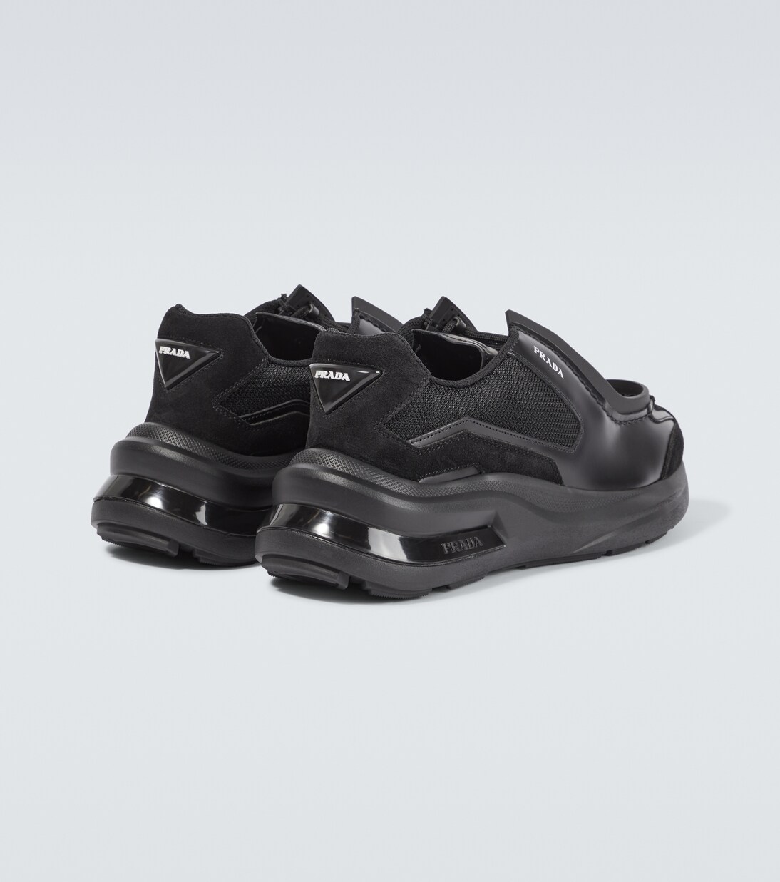 Sneakers Systeme aus Leder | Prada