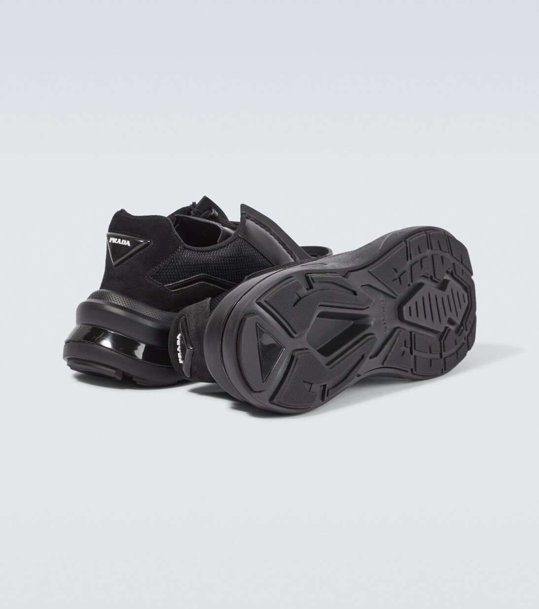 Sneakers Systeme aus Leder | Prada