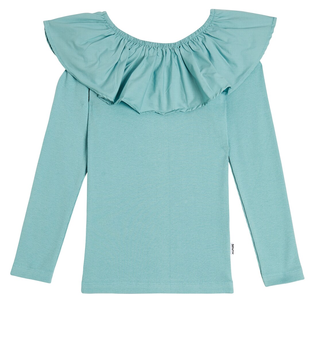 Renate ruffled cotton-blend top | Molo