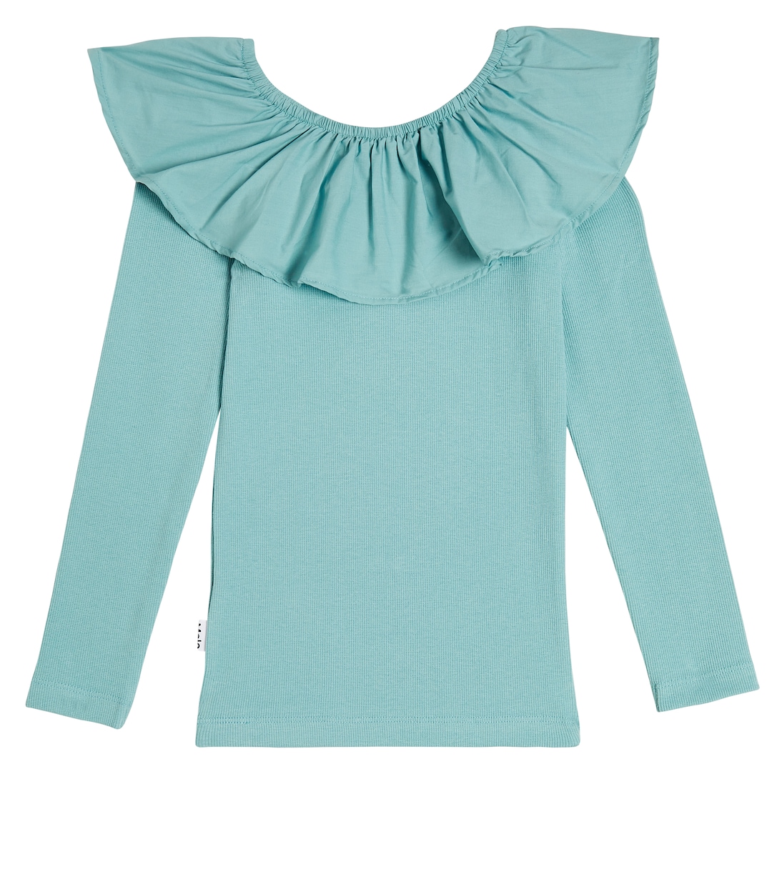 Renate ruffled cotton-blend top | Molo