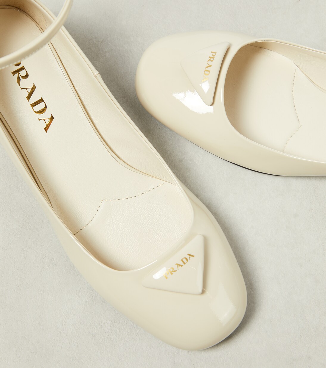 Patent leather pumps  | Prada