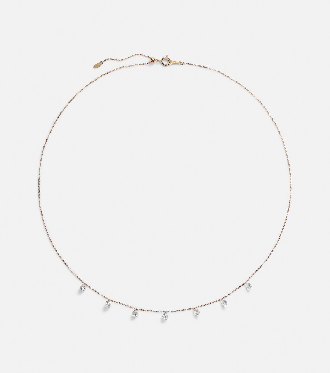 Danaé 18kt gold necklace with diamonds | Persée