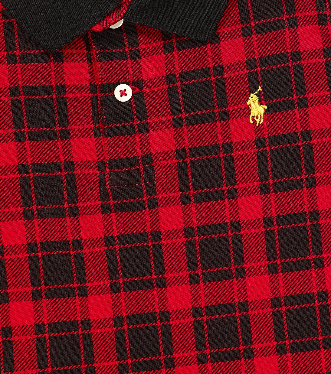 Tartan cotton polo shirt | Polo Ralph Lauren Kids