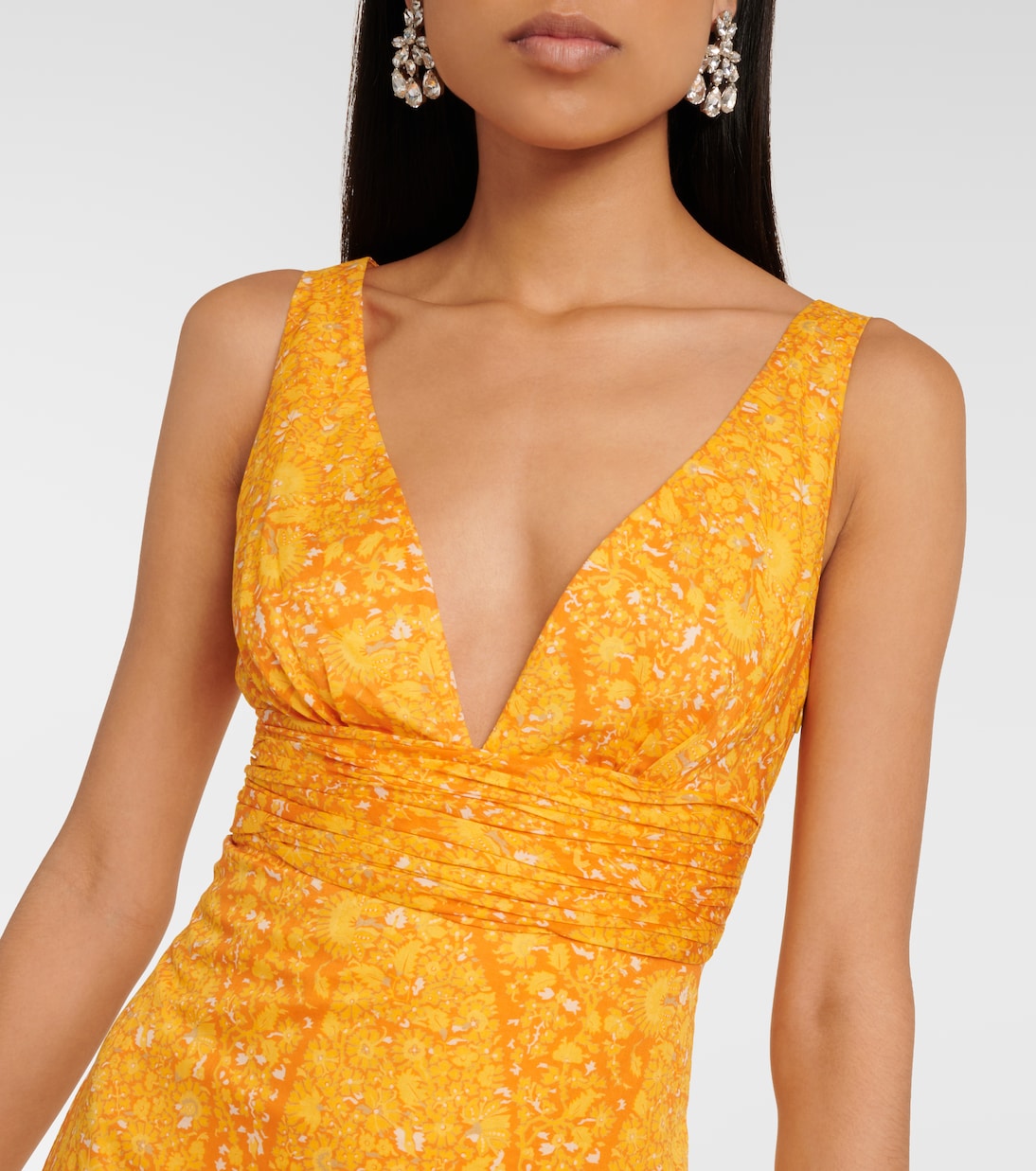 Bedrucktes Maxikleid aus Baumwolle | Giambattista Valli