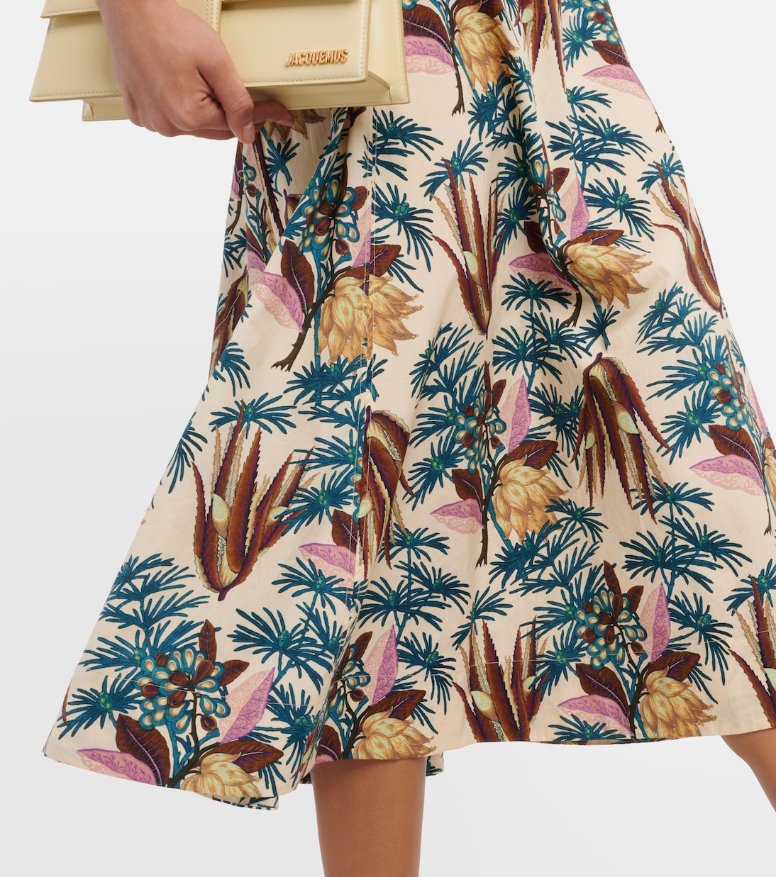 Robe midi Devon imprimée en coton | Ulla Johnson