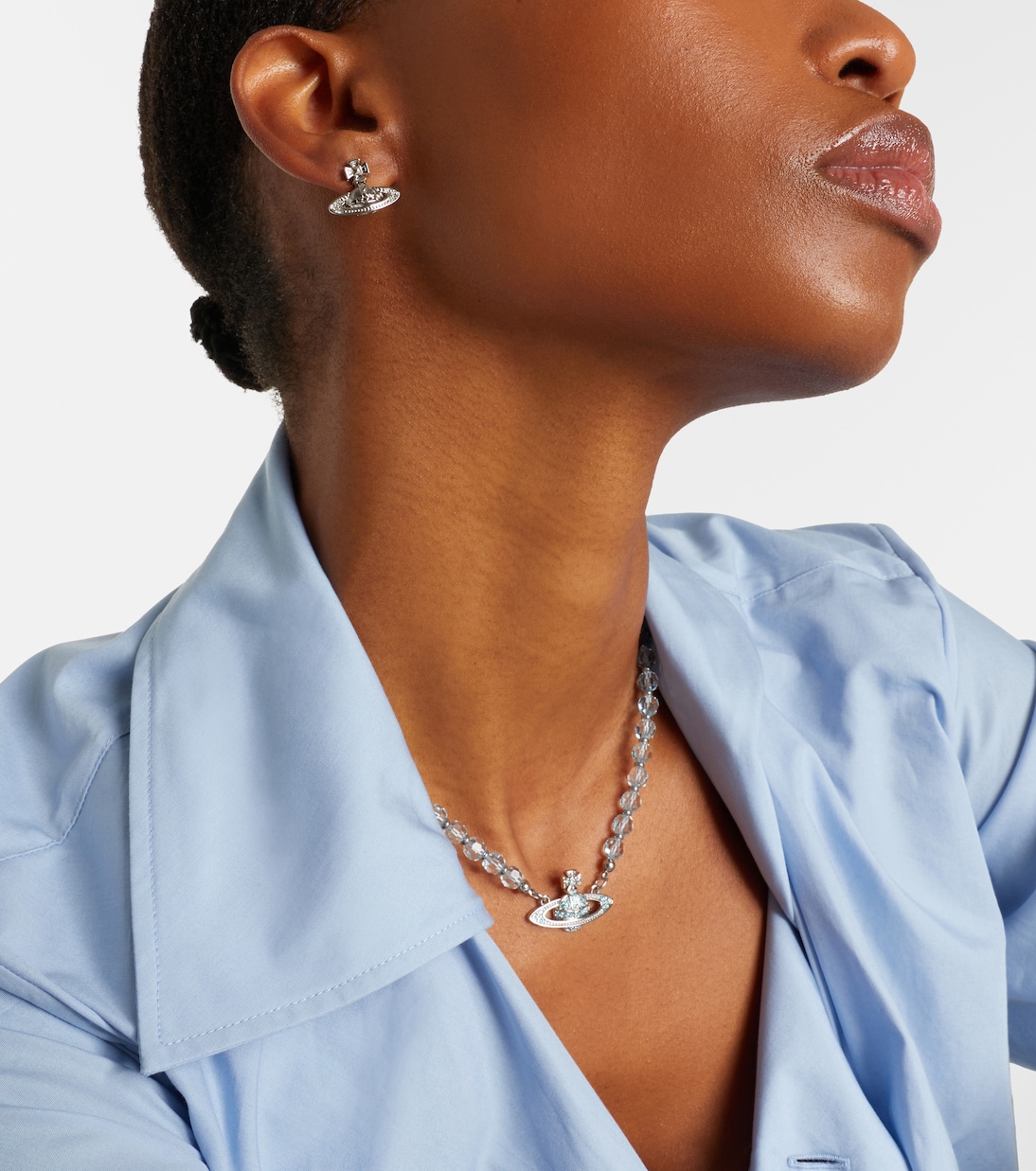 Pina Bas Relief embellished earrings | Vivienne Westwood