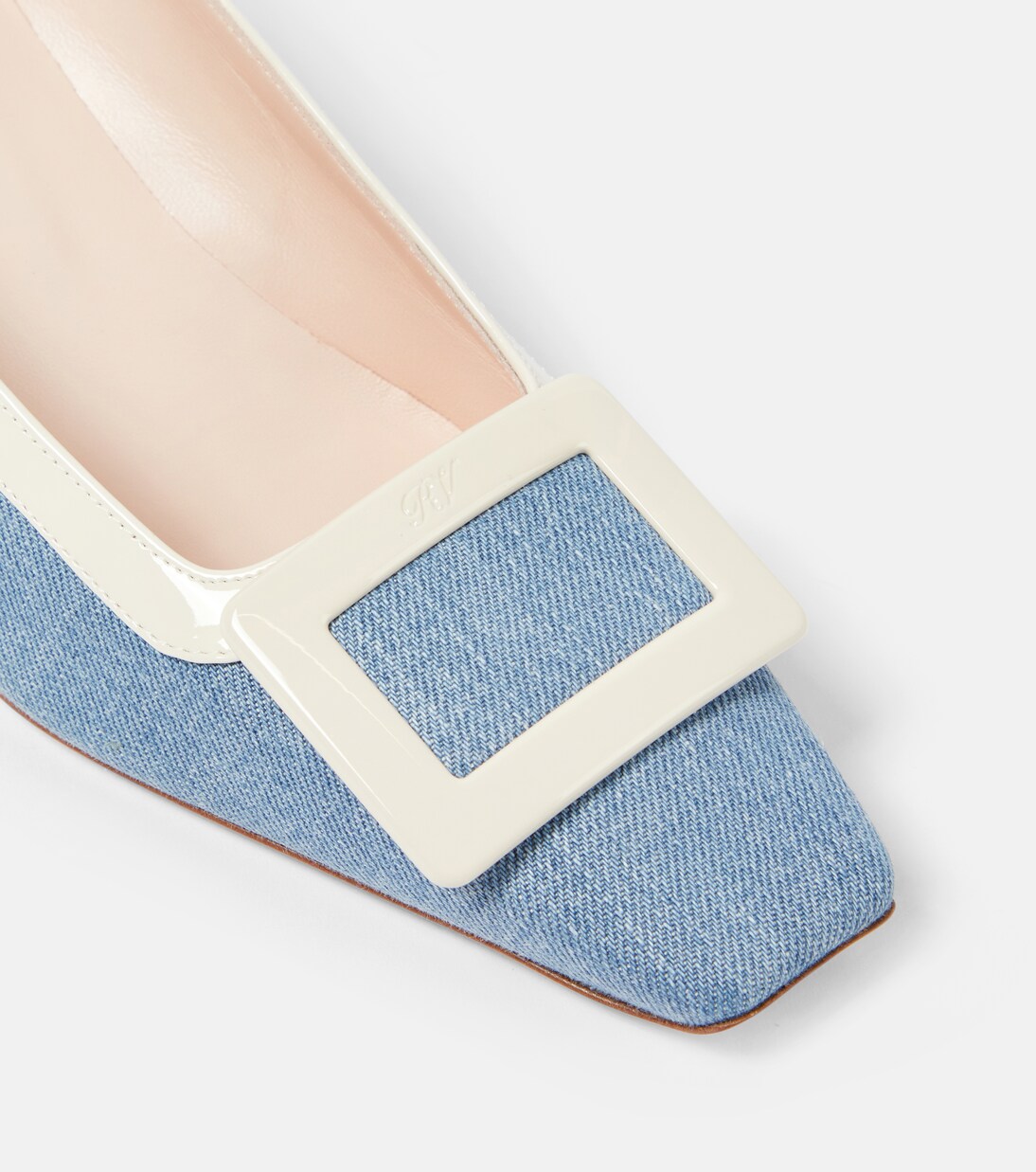 Escarpins Belle Vivier 45 en toile | Roger Vivier