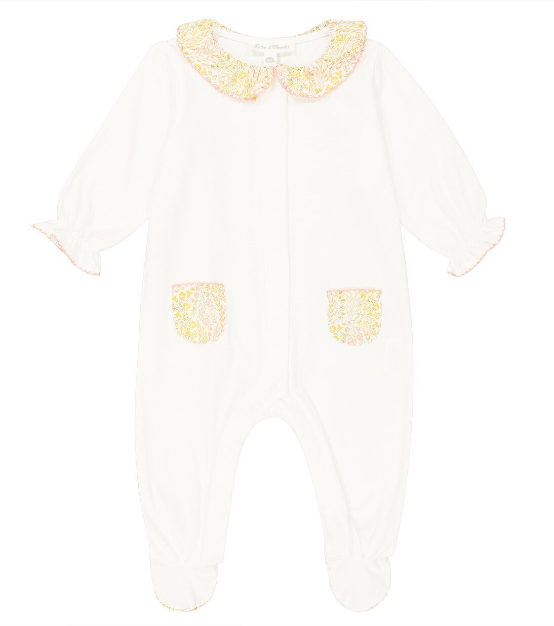 Baby cotton jersey onesie | Tartine et Chocolat