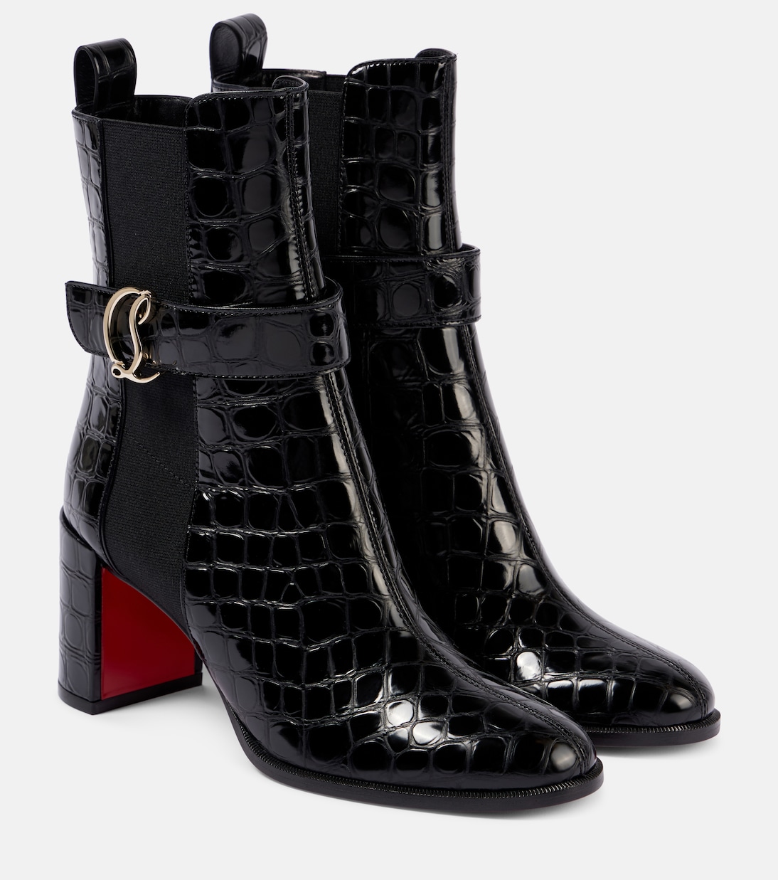 Botines CL de piel grabada | Christian Louboutin