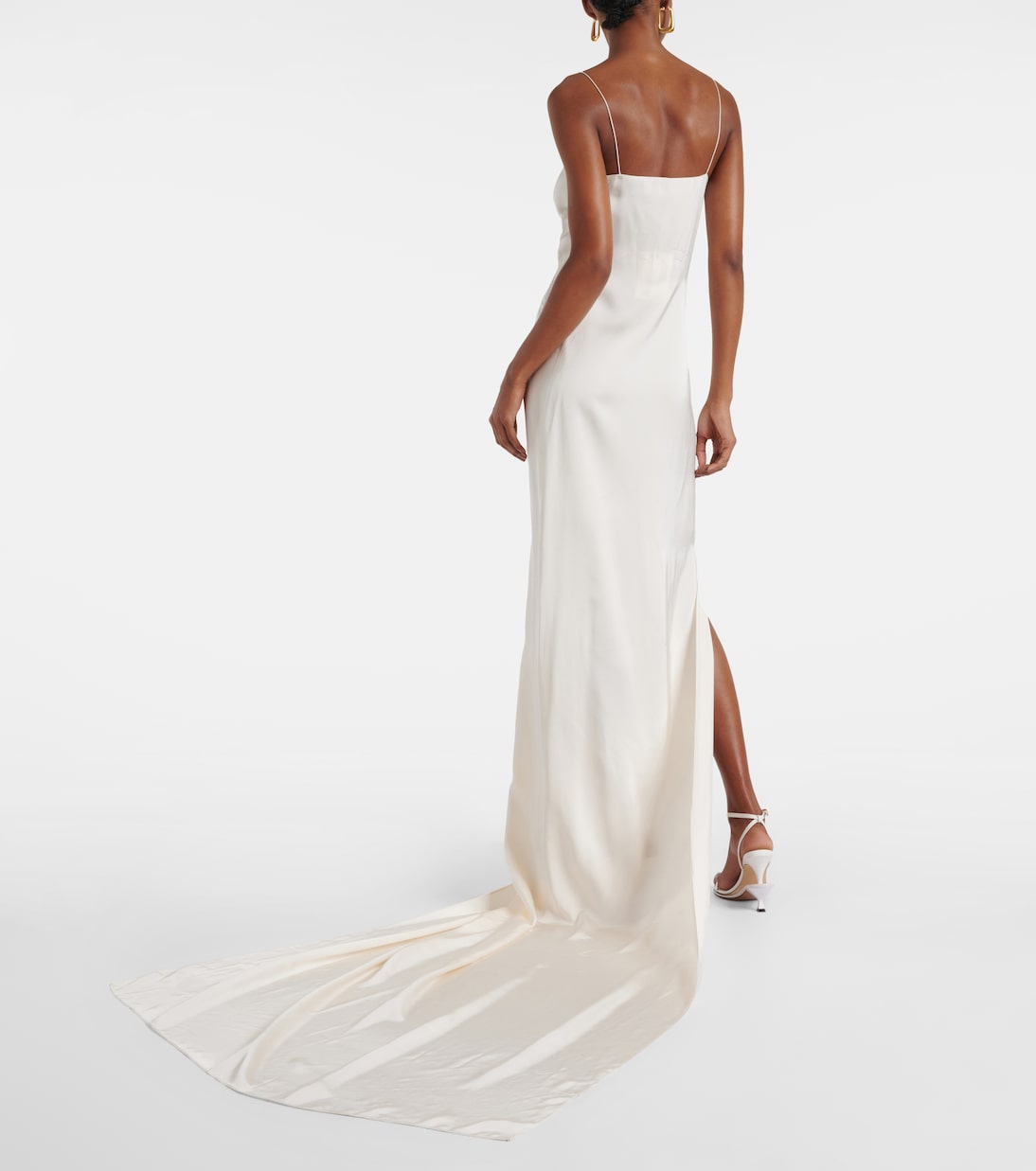 Robe longue La Noiva en satin | Jacquemus