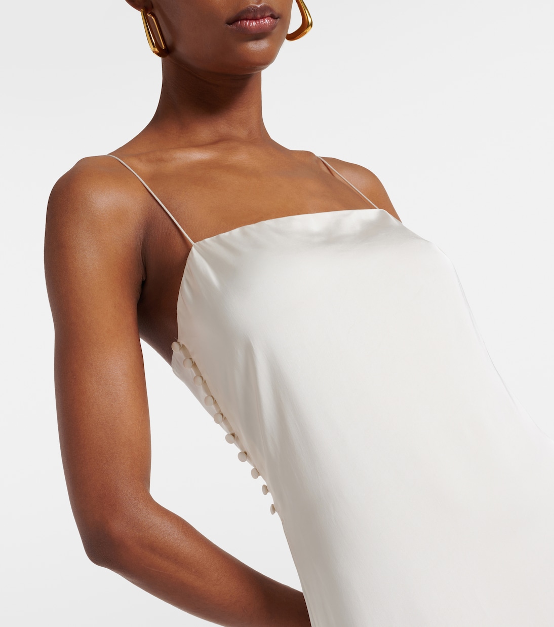 Robe longue La Noiva en satin | Jacquemus