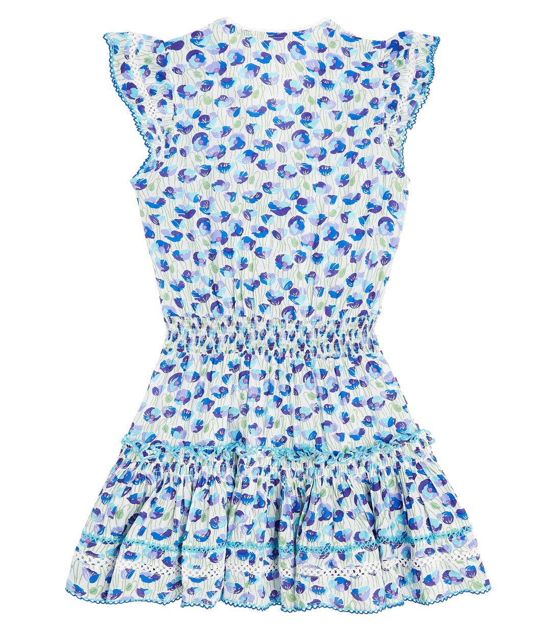 Robe Anais imprimée en coton | Poupette St Barth Kids